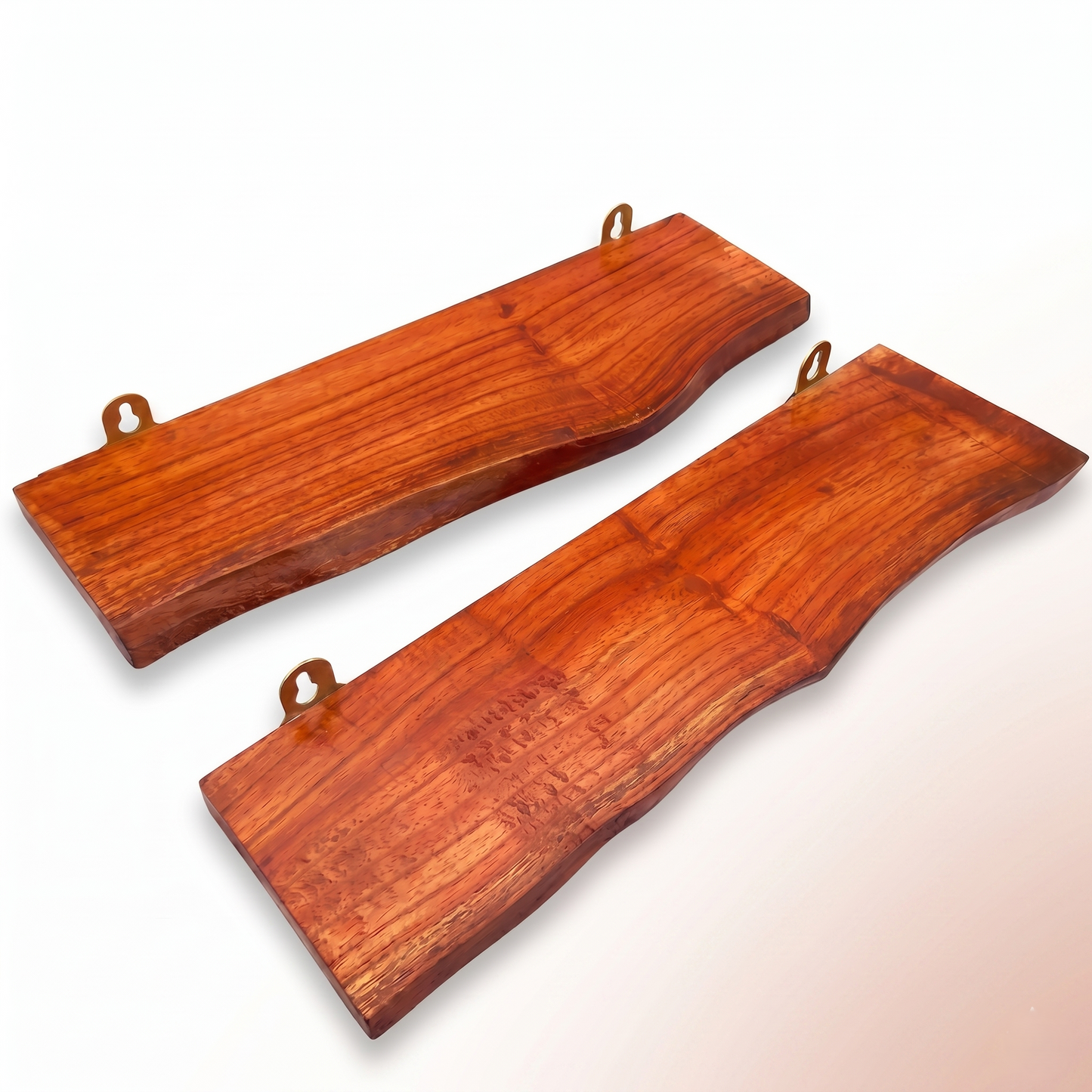 Floating Shelf | Natural Edge | 100% Pure Wood