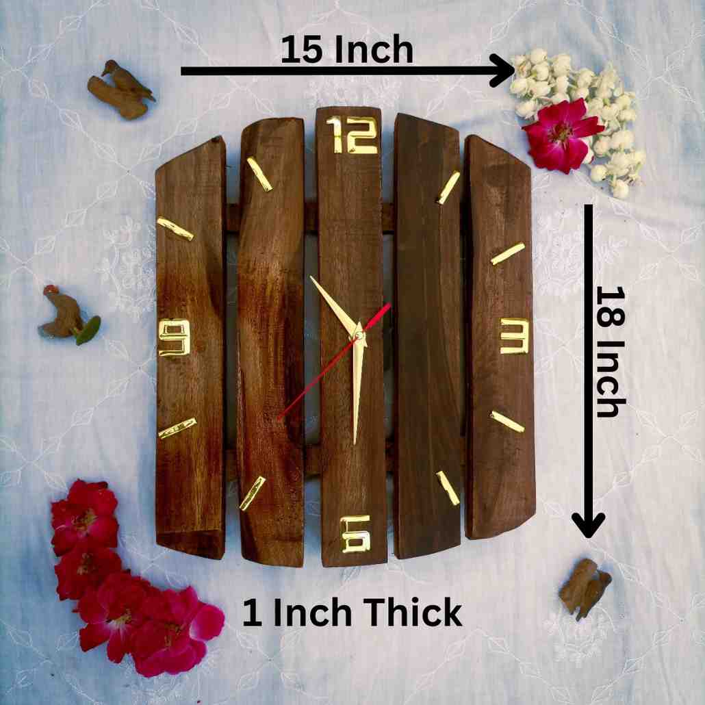 Wooden Bridge Clock | Timeless. Natural. Unique