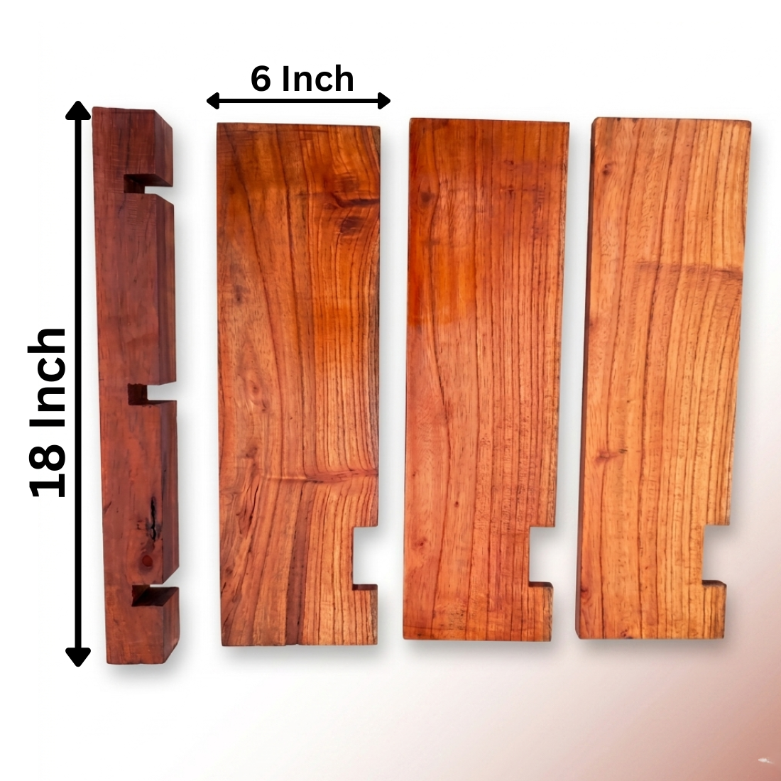 3-Tier Floating Shelf | 100% Pure Wood