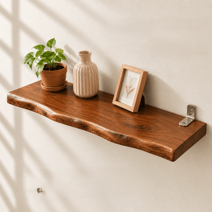 Kitchen Crockery Shelf | 100% Pure Wood - Handcrafted | Craftingers