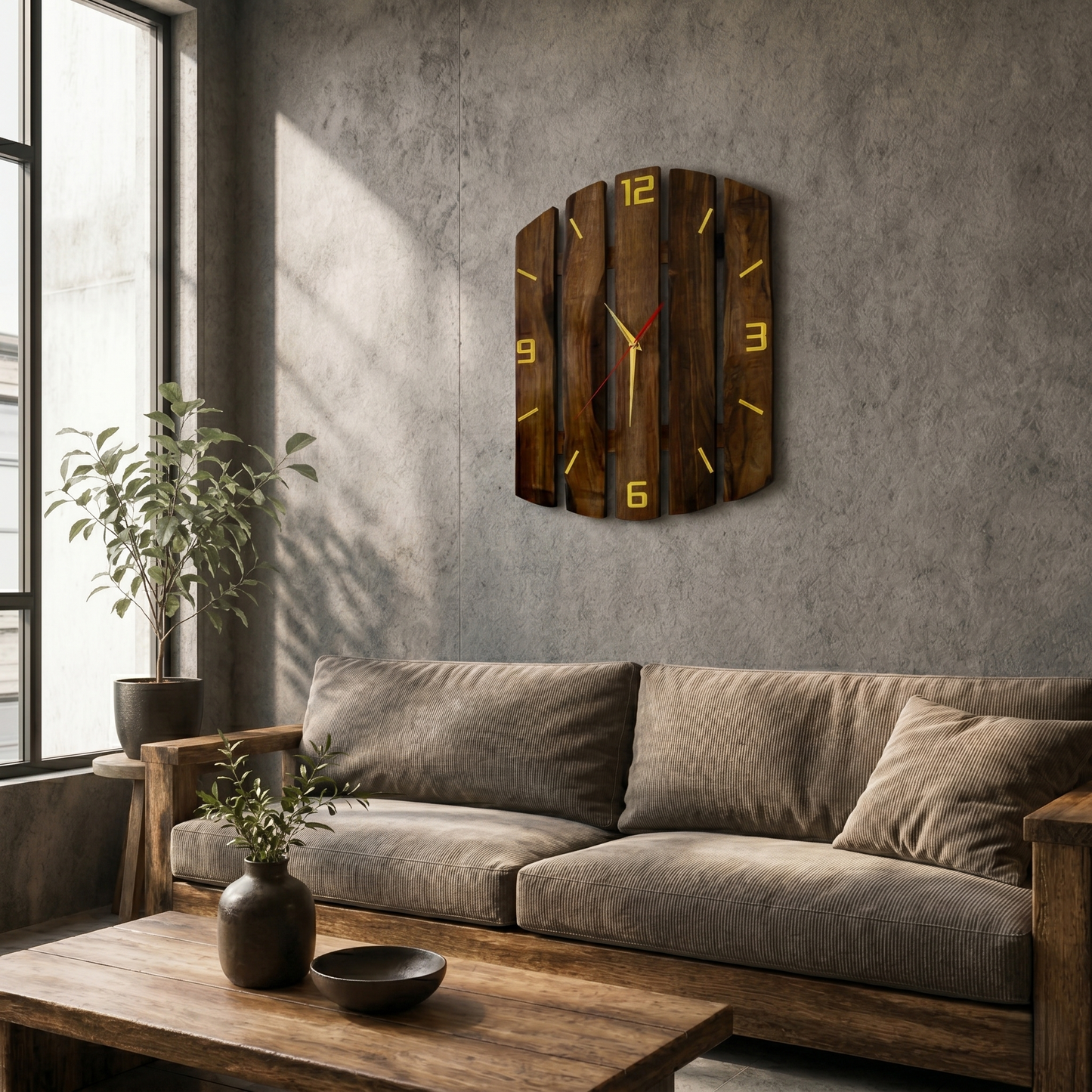 Wooden Bridge Clock | Timeless. Natural. Unique