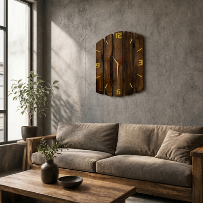 Wooden Bridge Clock | Timeless. Natural. Unique