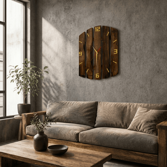 Wooden Bridge Clock | Timeless. Natural. Unique - Handcrafted | Craftingers