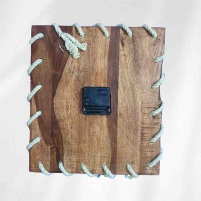 Wooden Rope Clock | For Artistic Look