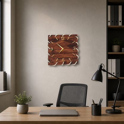 Wooden Rope Clock | For Artistic Look