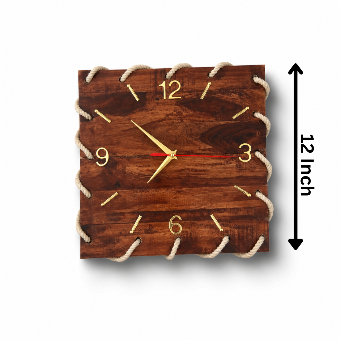 Wooden Rope Clock | For Artistic Look